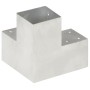 Conector de postes en forma de Y metal galvanizado 101x101 mm de , Postes de cerca - Ref: Foro24-145481, Precio: 35,89 €, Des...