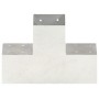 Conector de postes en forma de X metal galvanizado 101x101 mm de , Postes de cerca - Ref: Foro24-145483, Precio: 42,57 €, Des...