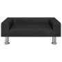 Cama para perros de terciopelo negra 70x45x26,5 cm de , Camas para perros - Ref: Foro24-171922, Precio: 81,36 €, Descuento: -5%%