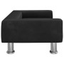 Cama para perros de terciopelo negra 70x45x26,5 cm de , Camas para perros - Ref: Foro24-171922, Precio: 81,36 €, Descuento: -5%%