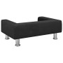 Cama para perros de terciopelo negra 70x45x26,5 cm de , Camas para perros - Ref: Foro24-171922, Precio: 81,36 €, Descuento: -5%%