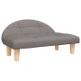 Cama para perros de tela gris taupe 70x52x30 cm de , Camas para perros - Ref: Foro24-171936, Precio: 74,44 €, Descuento: %