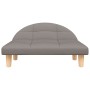 Cama para perros de tela gris taupe 70x52x30 cm de , Camas para perros - Ref: Foro24-171936, Precio: 74,44 €, Descuento: %