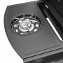 Barbacoa grill de gas 6+1 quemadores negra de , Barbacoas - Ref: Foro24-273792, Precio: 448,66 €, Descuento: %