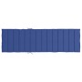 Cojín de tumbona de tela Oxford azul 200x50x3 cm de , Cojines para sillas y sofás - Ref: Foro24-314198, Precio: 33,41 €, Desc...