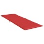 Cojín de tumbona de tela Oxford rojo 186x58x4 cm de , Cojines para sillas y sofás - Ref: Foro24-314164, Precio: 51,03 €, Desc...