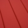 Cojín de tumbona de tela Oxford rojo 186x58x4 cm de , Cojines para sillas y sofás - Ref: Foro24-314164, Precio: 51,03 €, Desc...