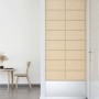 Paneles de pared 12 uds tela crema 60x30 cm 2,16 m² de , Recubrimiento de paredes - Ref: Foro24-343844, Precio: 72,43 €, Desc...