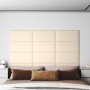 Paneles de pared 12 uds terciopelo crema 60x30 cm 2,16 m² de , Recubrimiento de paredes - Ref: Foro24-343871, Precio: 70,54 €...