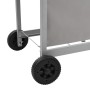 Barbacoa de gas con 4 fogones plateada de , Barbacoas - Ref: Foro24-3053626, Precio: 211,90 €, Descuento: %