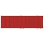 Tumbona de jardín con cojín madera maciza de acacia de , Tumbonas - Ref: Foro24-3061578, Precio: 190,02 €, Descuento: %