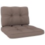Silla de jardín y cojines gris taupe madera pino impregnada de , Sillas de jardín - Ref: Foro24-3065749, Precio: 179,20 €, De...