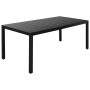 Juego de comedor de jardín 9 piezas aluminio negro de , Conjuntos de jardín - Ref: Foro24-3070627, Precio: 820,84 €, Descuent...