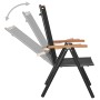 Juego de comedor de jardín 5 piezas aluminio negro de , Conjuntos de jardín - Ref: Foro24-3070625, Precio: 443,42 €, Descuent...