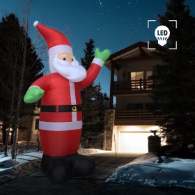 Papá Noel inflable con luces LED IP20 600 cm XXL de , Luces de Navidad - Ref: Foro24-284384, Precio: 206,60 €, Descuento: -5%%