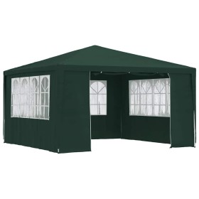 Carpa profesional para fiestas con paredes verde 90 g/m² 4x4 m de , Carpas y cenadores - Ref: Foro24-48536, Precio: 137,84 €,...