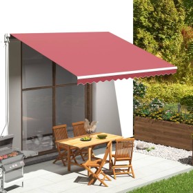 Tela de repuesto para toldo rojo burdeos 4x3 m de , Toldos - Ref: Foro24-311967, Precio: 52,66 €, Descuento: %