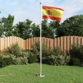 Bandera de España 90x150 cm de , Banderas y mangas de viento - Ref: Foro24-146061, Precio: 11,59 €, Descuento: %