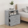 Mesita de noche gris hormigón 50x32x60 cm de , Mesitas de noche - Ref: Foro24-803280, Precio: 67,24 €, Descuento: %