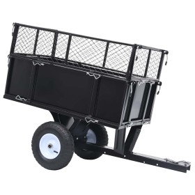 Carro remolque inclinable de cortacésped carga de 150 kg de , Accesorios de jardinería - Ref: Foro24-92449, Precio: 232,57 €,...
