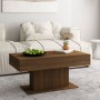 Mesa de centro madera de ingeniería roble marrón 96x50x45 cm de , Mesas de centro - Ref: Foro24-815836, Precio: 65,50 €, Desc...