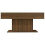 Mesa de centro madera de ingeniería roble marrón 96x50x45 cm de , Mesas de centro - Ref: Foro24-815836, Precio: 65,50 €, Desc...