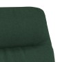Sillón de relax con reposapiés tela verde oscuro de , Sillones - Ref: Foro24-3097568, Precio: 149,52 €, Descuento: %