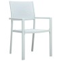 Juego de comedor para jardín 9 piezas blanco de , Conjuntos de jardín - Ref: Foro24-3099262, Precio: 622,56 €, Descuento: %