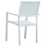 Juego de comedor para jardín 9 piezas blanco de , Conjuntos de jardín - Ref: Foro24-3099262, Precio: 622,56 €, Descuento: %