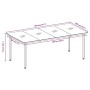 Juego de comedor de jardín 7 piezas con cojines negro de , Conjuntos de jardín - Ref: Foro24-3099333, Precio: 548,53 €, Descu...
