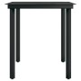 Juego de comedor de jardín 7 piezas con cojines negro de , Conjuntos de jardín - Ref: Foro24-3099428, Precio: 914,92 €, Descu...