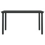 Juego de comedor de jardín 7 piezas con cojines negro de , Conjuntos de jardín - Ref: Foro24-3099461, Precio: 908,61 €, Descu...