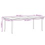 Set comedor de jardín 7 pzas y cojines ratán sintético y vidrio de , Conjuntos de jardín - Ref: Foro24-3099731, Precio: 542,8...