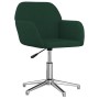Sillas de comedor giratorias 2 uds tela verde oscuro de , Sillas de comedor - Ref: Foro24-3103035, Precio: 164,51 €, Descuent...
