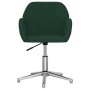 Sillas de comedor giratorias 2 uds tela verde oscuro de , Sillas de comedor - Ref: Foro24-3103035, Precio: 164,51 €, Descuent...