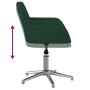 Sillas de comedor giratorias 2 uds tela verde oscuro de , Sillas de comedor - Ref: Foro24-3103035, Precio: 164,51 €, Descuent...