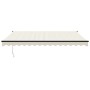Toldo retráctil automático color crema 4x3 m de , Toldos - Ref: Foro24-3154503, Precio: 367,03 €, Descuento: %