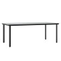 Set de comedor de jardín 9 pzas y cojines ratán sintético negro de , Conjuntos de jardín - Ref: Foro24-3185136, Precio: 693,0...