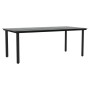 Juego de comedor de jardín 9 pzas ratán sintético y acero negro de , Conjuntos de jardín - Ref: Foro24-3203351, Precio: 689,1...
