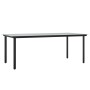 Set comedor jardín 7 pzas y cojines ratán sintético negro gris de , Conjuntos de jardín - Ref: Foro24-3185141, Precio: 554,62...