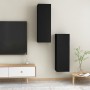 Muebles para TV 2 uds madera contrachapada negro 30,5x30x90 cm de , Muebles TV - Ref: Foro24-803347, Precio: 83,91 €, Descuen...