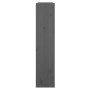 Cubierta de radiador madera maciza de pino gris 79,5x19x84 cm de , Accesorios para radiadores de calefacción - Ref: Foro24-82...