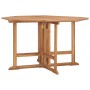 Mesa de comedor de jardín plegable teca maciza 110x110x75 cm de , Mesas de jardín - Ref: Foro24-318480, Precio: 247,74 €, Des...
