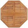 Mesa de comedor de jardín plegable teca maciza 110x110x75 cm de , Mesas de jardín - Ref: Foro24-318480, Precio: 247,74 €, Des...