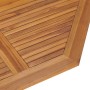Mesa de comedor de jardín plegable teca maciza 110x110x75 cm de , Mesas de jardín - Ref: Foro24-318480, Precio: 247,74 €, Des...