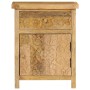 Mesita de noche de madera maciza de mango 40x30x50 cm de , Mesitas de noche - Ref: Foro24-246152, Precio: 154,49 €, Descuento: %