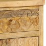 Mesita de noche de madera maciza de mango 40x30x50 cm de , Mesitas de noche - Ref: Foro24-246152, Precio: 154,49 €, Descuento: %