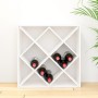 Botellero de madera maciza de pino blanco 62x25x62 cm de , Armarios para vino y licores - Ref: Foro24-821543, Precio: 83,48 €...
