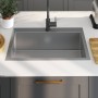 Fregadero de cocina hecho a mano acero inoxidable de , Fregaderos - Ref: Foro24-51514, Precio: 125,44 €, Descuento: %