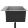 Fregadero de cocina hecho a mano acero inoxidable de , Fregaderos - Ref: Foro24-51514, Precio: 125,44 €, Descuento: %